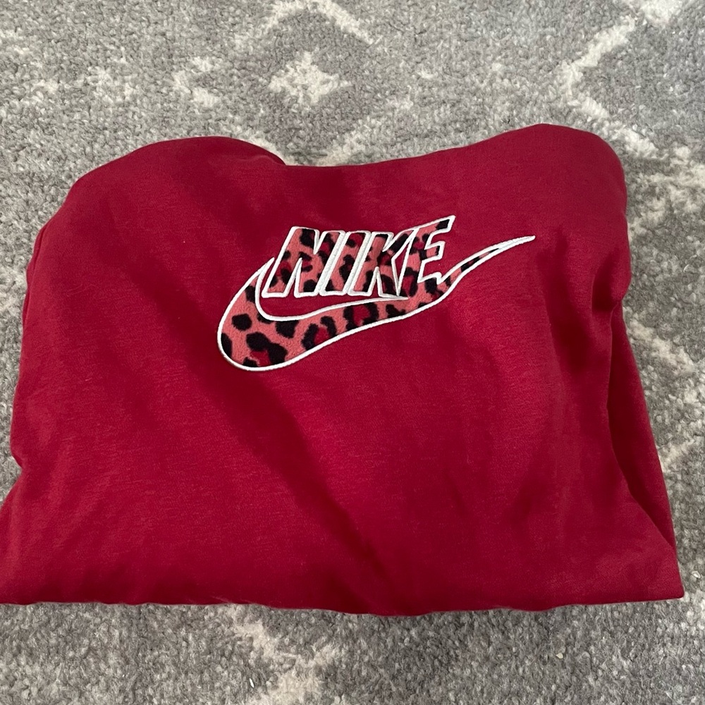 Nike Cheetah Print Sweatshirt